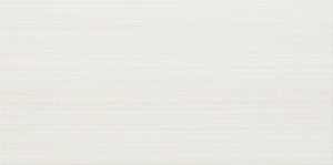 Daltile Fabric Art Modern Linear White Rectangle 12x24 Modern Linear Matte Floor Tile