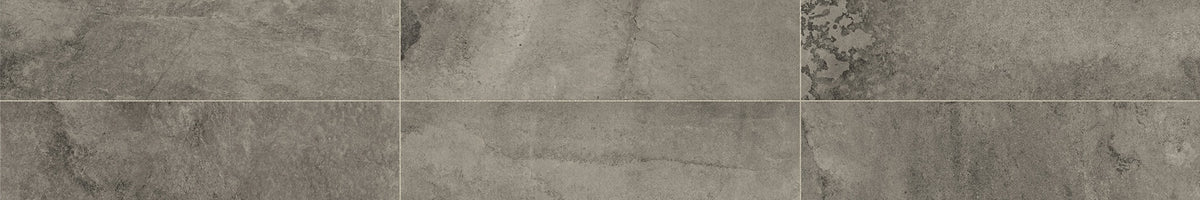 Daltile Slate Attache Meta Dark Gray Rectangle 12x24 Matte Floor Tile