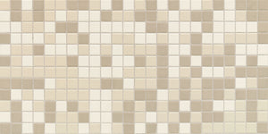 Daltile Keystones Beach Blend Straight Joint 1x1 Matte Mosaic Tile