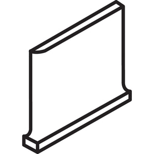 American Olean Color Story Wall Matte Balance SCR3361 Cove BC Right Matte Wall Tile Trim