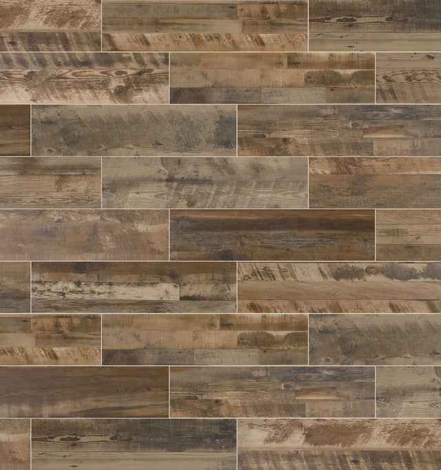 Marazzi Preservation Petrified Gray Plank 9x36 Matte Floor Tile