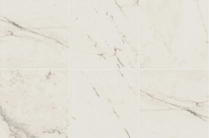 Marazzi Classentino Marble Palazzo White Square 24x24 Matte Floor Tile