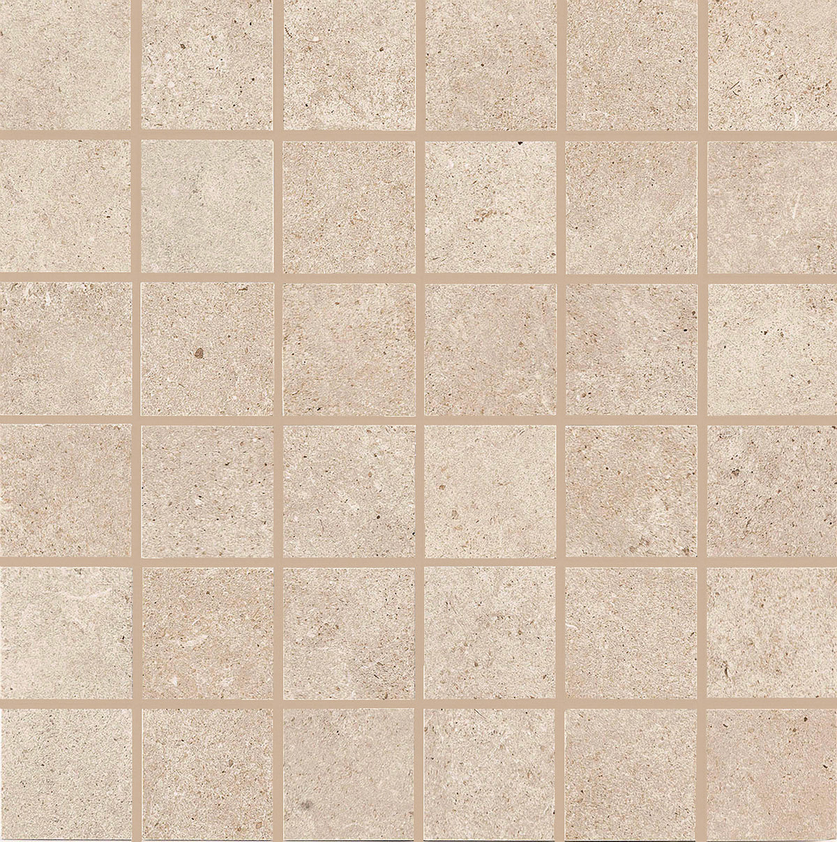 Daltile Haut Monde Aristocrat Cream Straight Joint 2x2 Matte Mosaic Tile