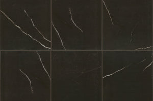 Marazzi Classentino Marble Centurio Black Square 24x24 Matte Floor Tile