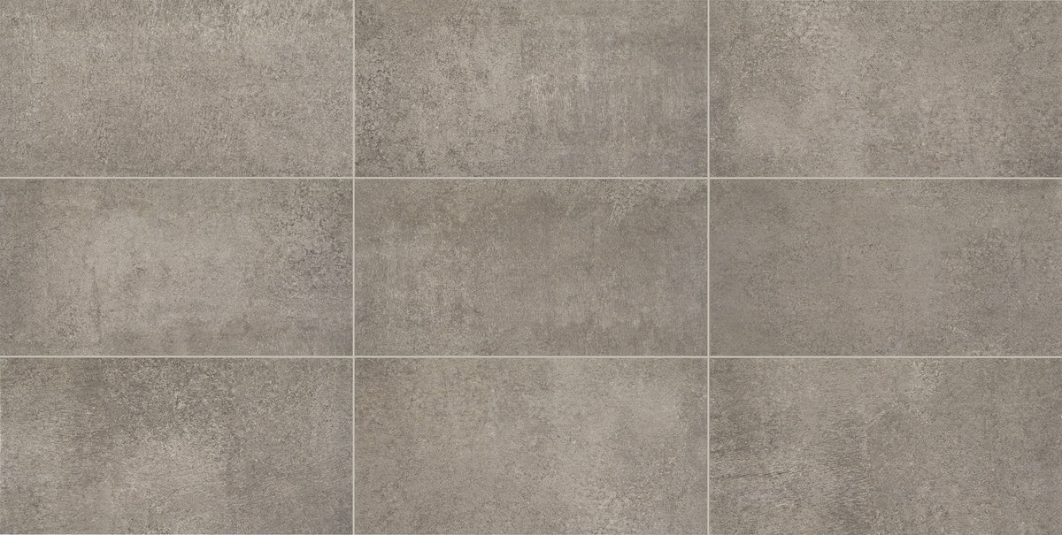 Daltile Reminiscent Reclaimed Gray Rectangle 12x24 Matte Floor Tile
