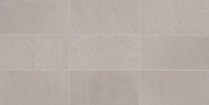 American Olean Candora Demure Gray Rectangle 12x24 Polished Stone Tile