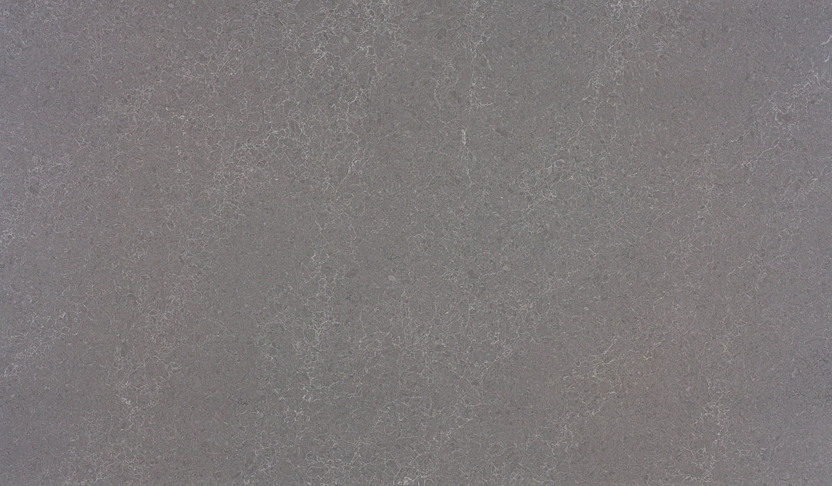 Daltile ONE Quartz - Concrete Look Armor Grey Slab 136x79 Polished 2CM Quartz Slab