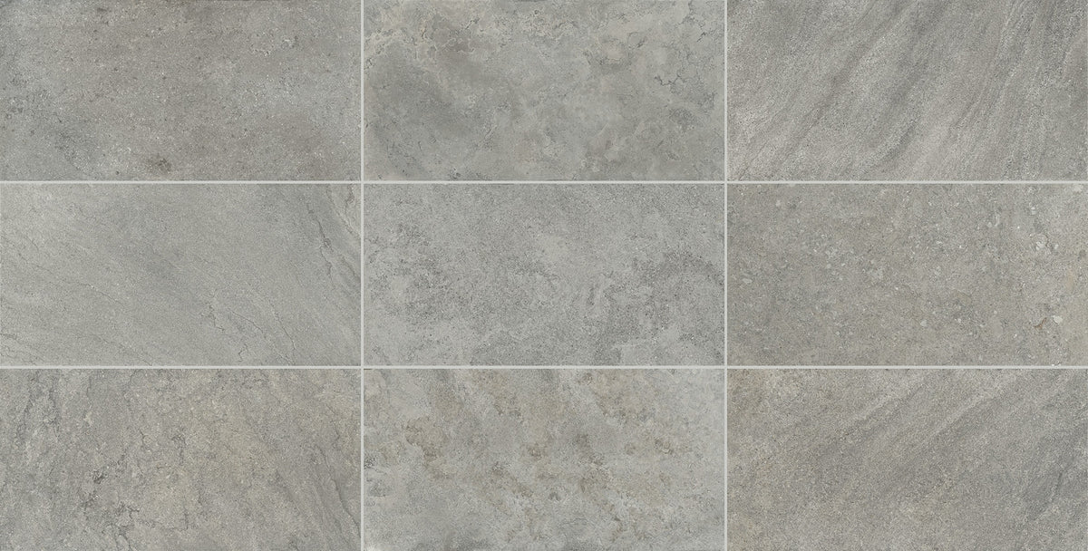Marazzi Uniche Grigio S43F9 Bullnose Matte Floor Tile Trim