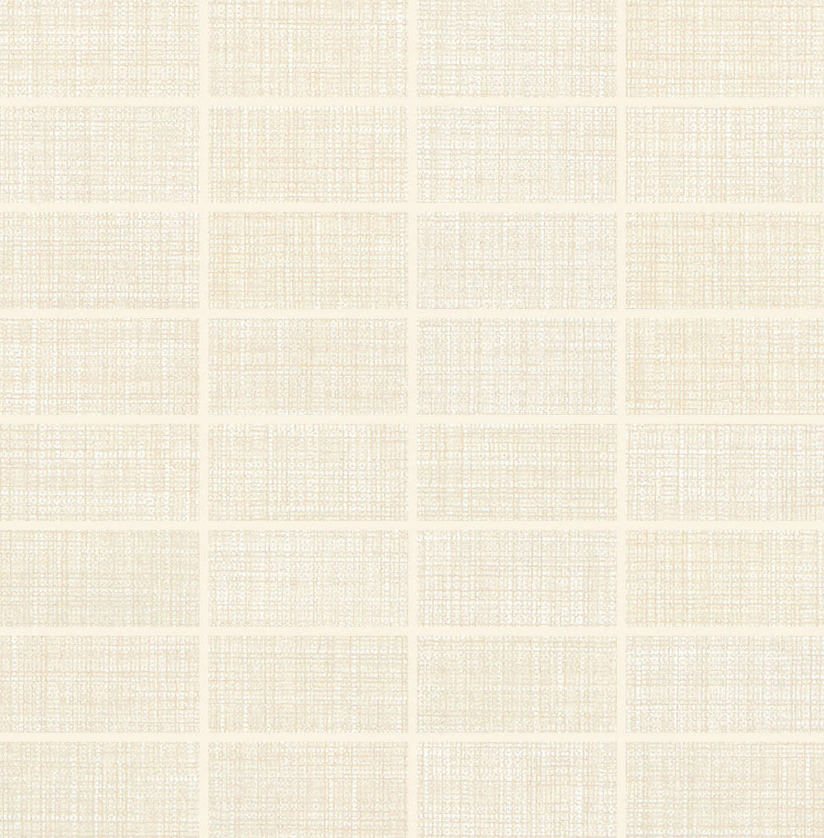 Daltile Fabric Art Modern Textile Beige Straight Joint 1x3 Matte Mosaic Tile