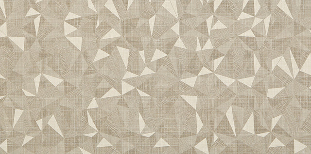 Daltile Fabric Art Natural Prism Rectangle 12x24 Modern Kaleidoscope Matte Floor Tile