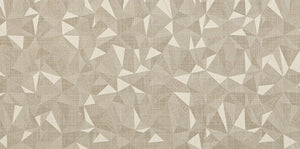 Daltile Fabric Art Natural Prism Rectangle 12x24 Modern Kaleidoscope Matte Floor Tile