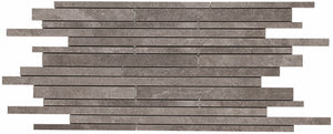 Daltile Delegate Light Grey Random Linear Matte Mosaic Tile