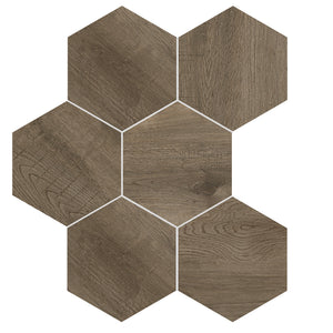 Daltile Sleigh Creek Carriage Hexagon 8x9 Matte Floor Tile SK328HEX1P2