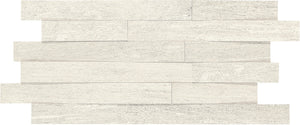 Daltile Ambassador Wanderlust White Random Linear Matte Mosaic Tile