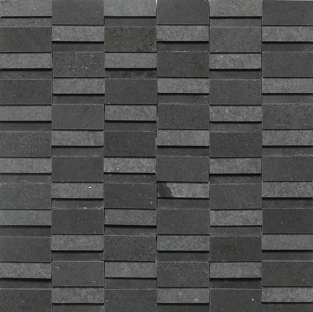 Daltile Stone a la Mod Urban Bluestone Random 2 Mixed Mosaic Natural Stone Tile