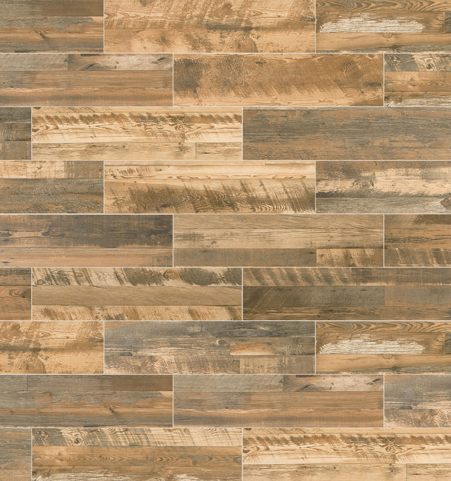 Marazzi Preservation Distressed Oak Plank 6x36 Matte Floor Tile
