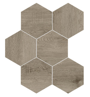 Daltile Sleigh Creek Stagecoach Hexagon 8x9 Matte Floor Tile SK318HEX1P2
