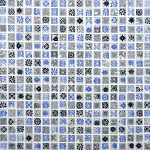 Daltile Marvel Artistry Straight Joint 5/8x5/8 Mixed Mosaic Tile