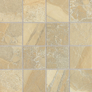 Daltile Ayers Rock Golden Ground Straight Joint 3x3 Matte Mosaic Tile