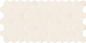 Daltile Keystones Biscuit Hexagon 2x2 Matte Mosaic Tile