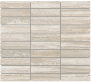 American Olean Reservorio Pebblestone Stacked 1x4 Matte Mosaic Tile