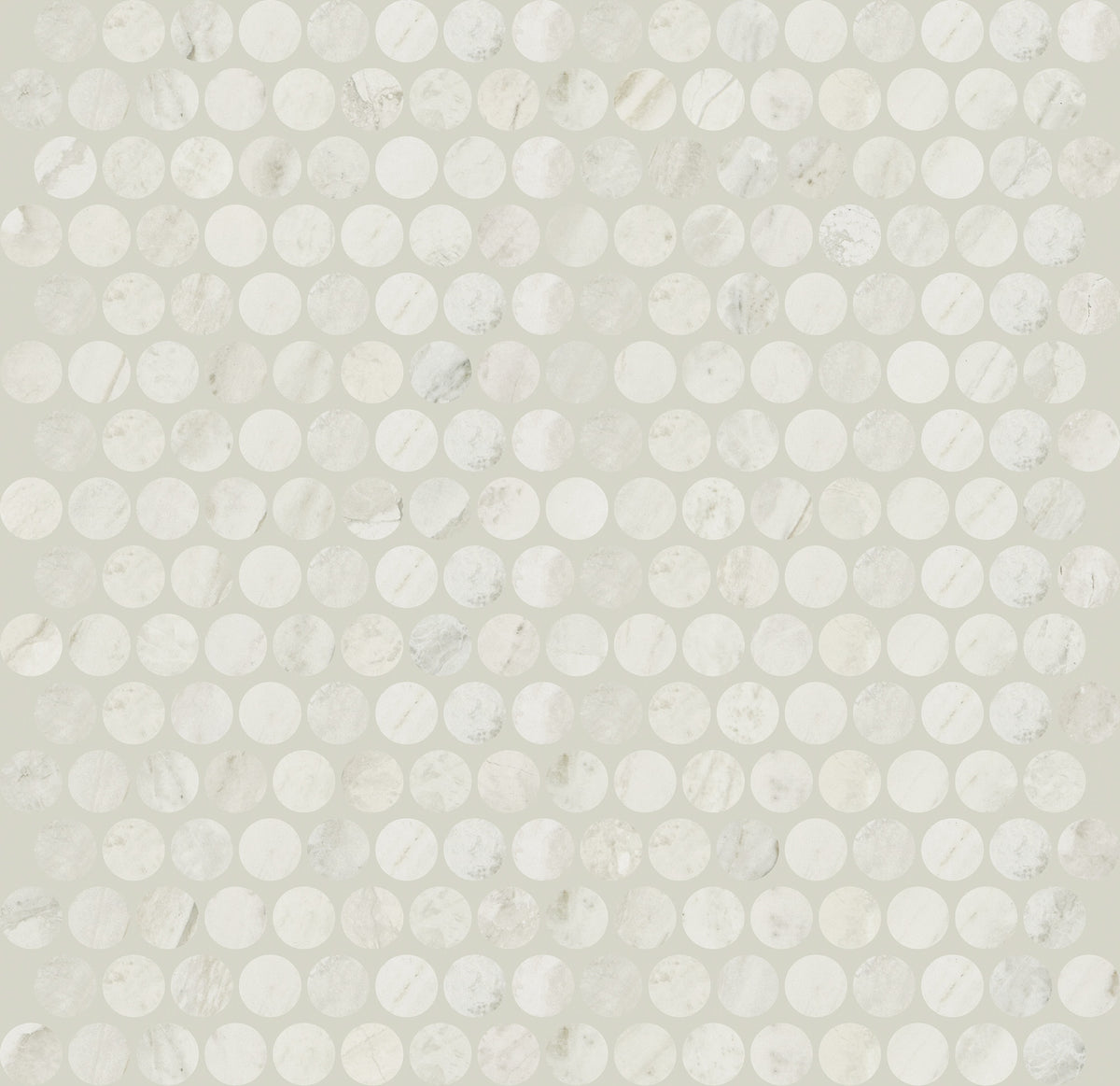 Daltile Famed Iconic Penny Rounds 3/4x3/4 Microban Matte Mosaic Tile ...