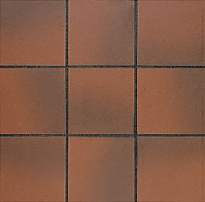 American Olean Quarry Regular Ember Flash Square 6x6 Matte Quarry Tile
