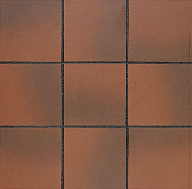 American Olean Quarry Regular Ember Flash QCRL1665 Bullnose Corner Matte Quarry Tile Trim