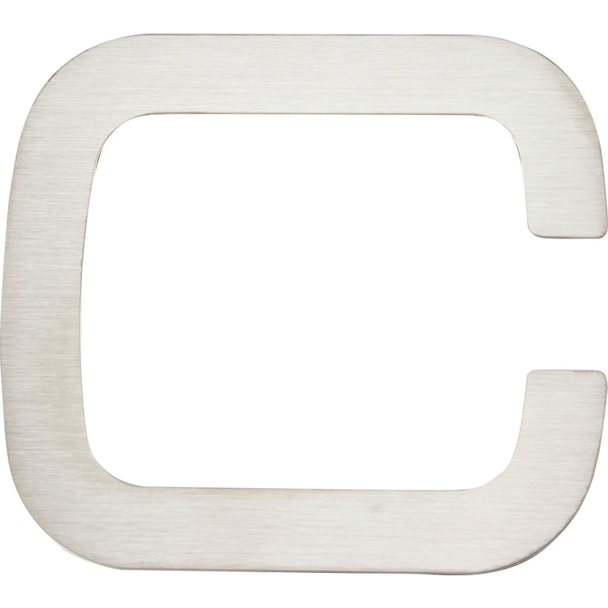 Atlas Homewares Paragon Letter C  Stainless Steel