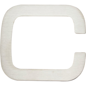 Atlas Homewares Paragon Letter C  Stainless Steel