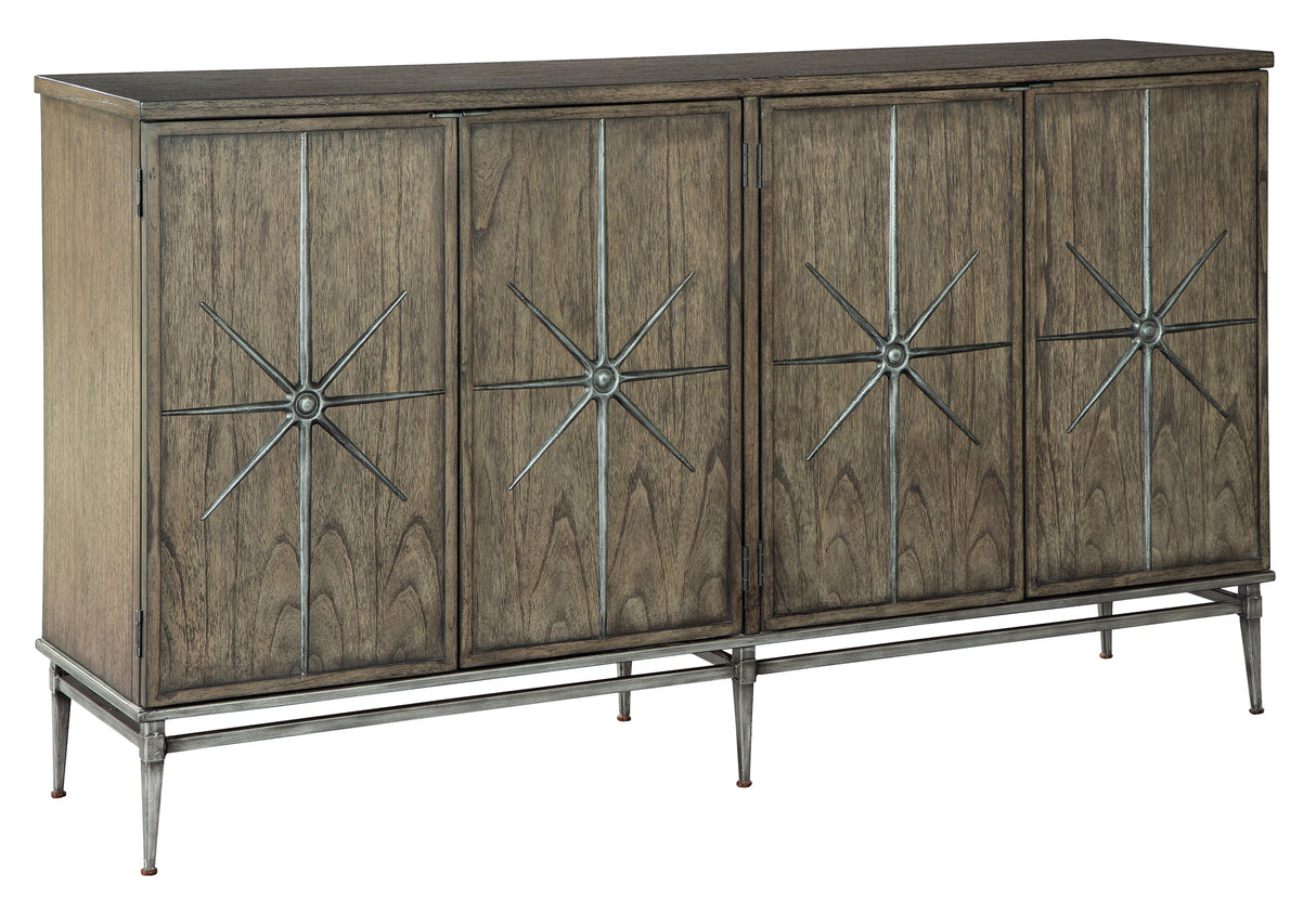 Hekman 28022 Accents 72in. x 18.5in. x 40.75in. Entertainment Console