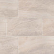 praia crema glazed porcelain floor and wall tile msi collection NPRACRE2448 product shot multiple tiles angle view #Size_24"x48"