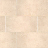 Aria Cremita Polished Porcelain Floor and Wall Tiles - MSI Collection ARIA CREMITA POLISHED 12X24 (Case)