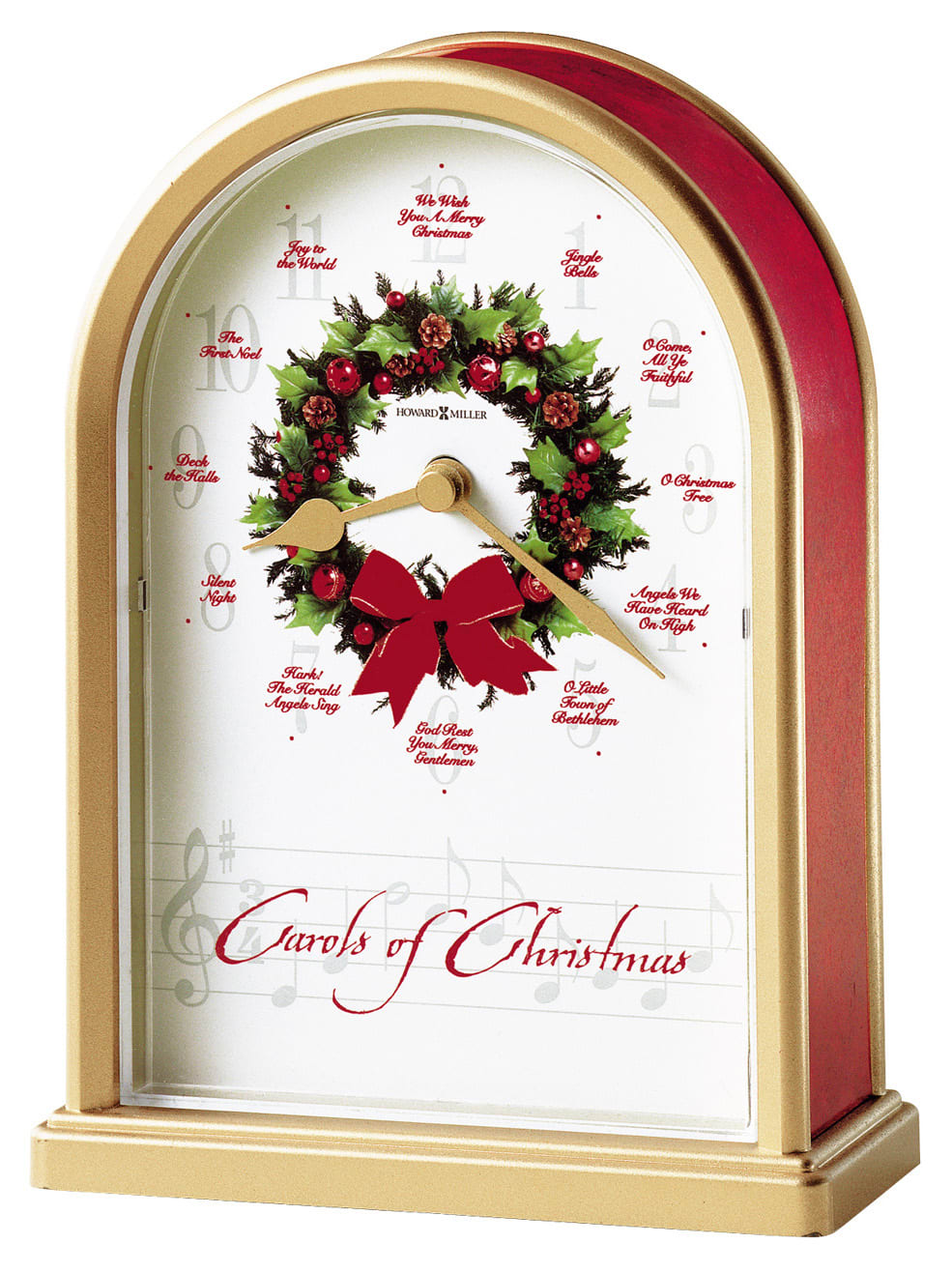Howard Miller Carols Of Christmas II Tabletop Clock 645424