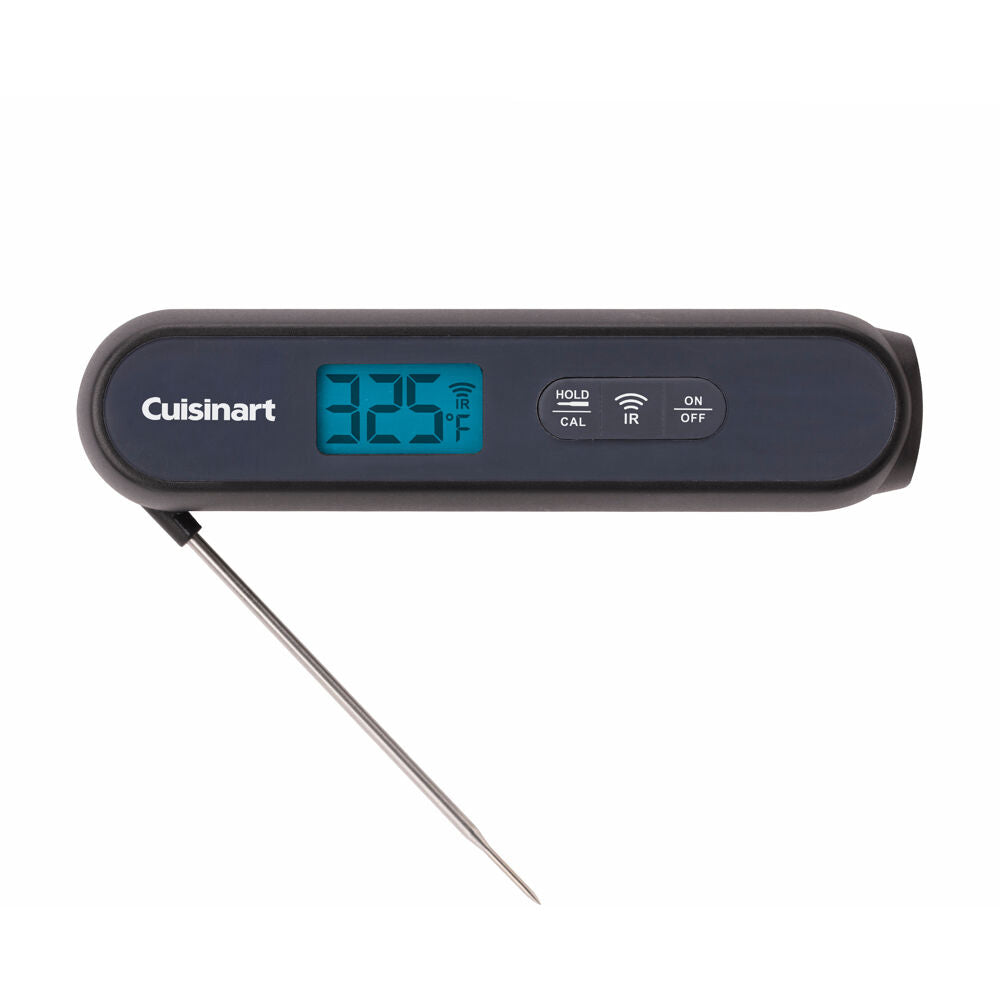 Cuisinart Grill CSG-200 Instant read and Infared Thermometer, 2 in 1 Foldable