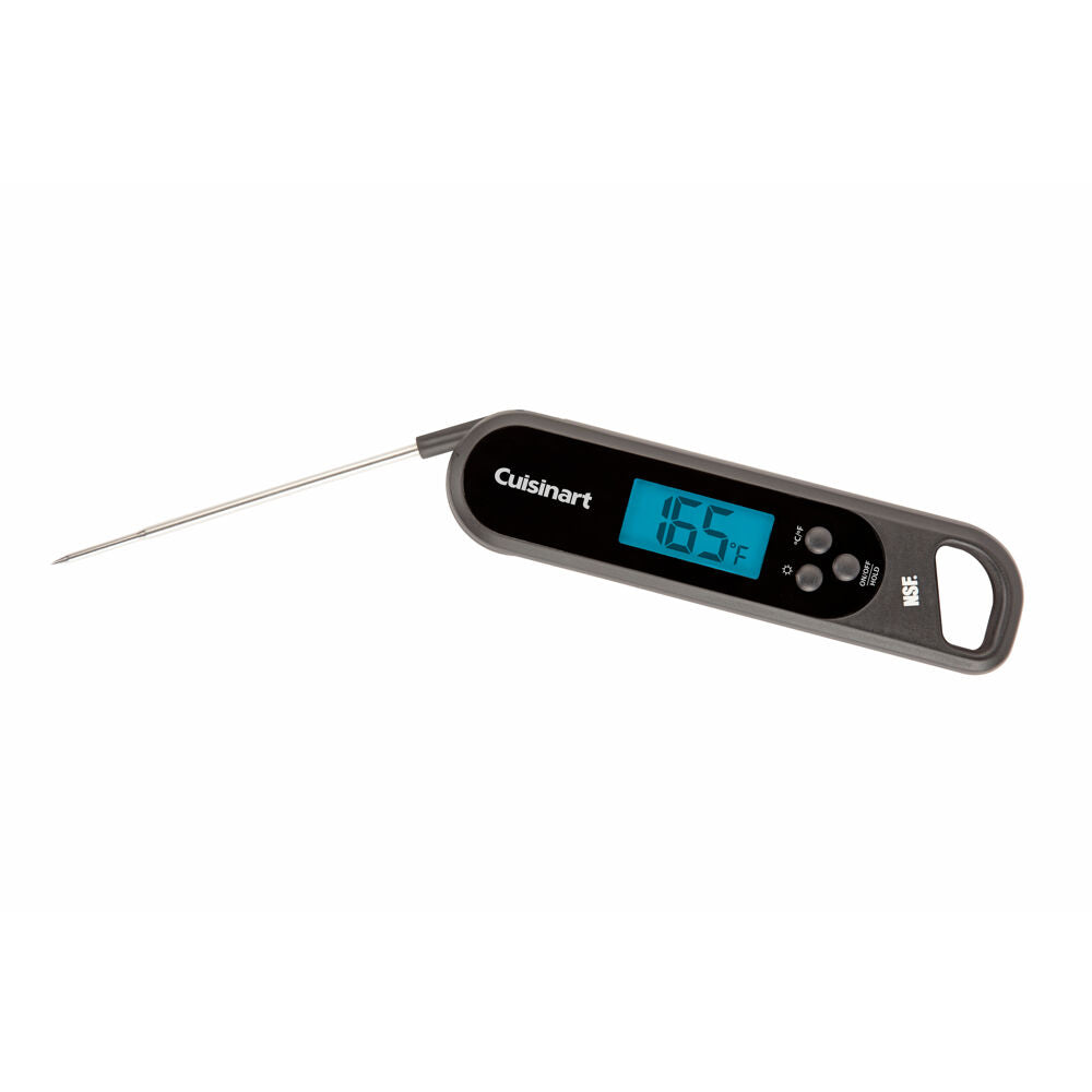 Cuisinart Grill CSG-300 Quick Read Folding Grilling Thermometer, Water Resistant, NSF Certified