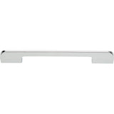 Atlas Homewares Round Thin Pull 6 5/16 Inch (c-c) Polished Chrome