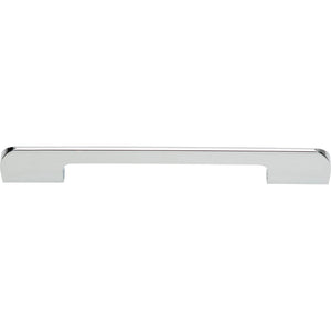 Atlas Homewares Round Thin Pull 6 5/16 Inch (c-c) Polished Chrome