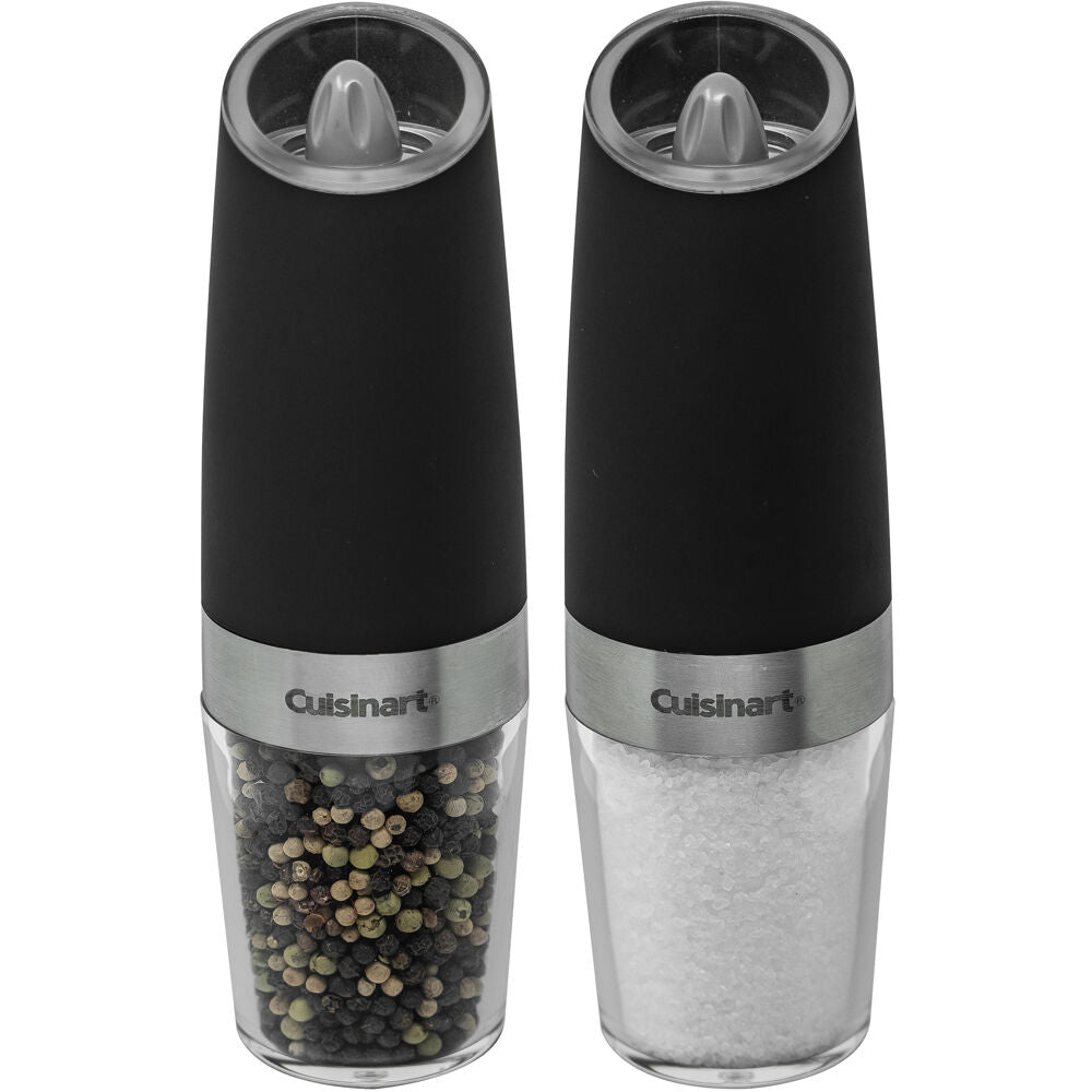 Cuisinart Grill CSS-2424 Salt & Pepper Gravity Mill, Adjustable Coarseness, LED light