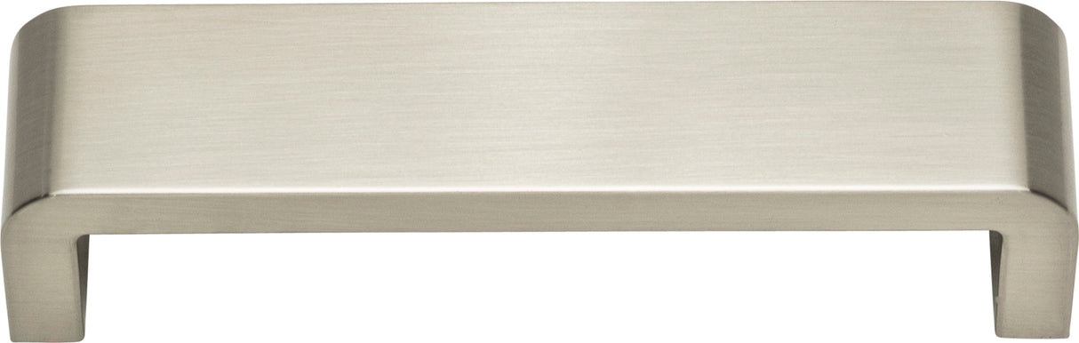 Atlas Homewares Platform Pull 5 1/16 Inch (c-c) Brushed Nickel