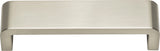 Atlas Homewares Platform Pull 5 1/16 Inch (c-c) Brushed Nickel