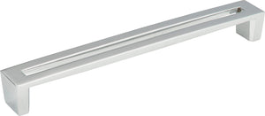 Atlas Homewares Centinel Pull 7 9/16 Inch (c-c) Polished Chrome