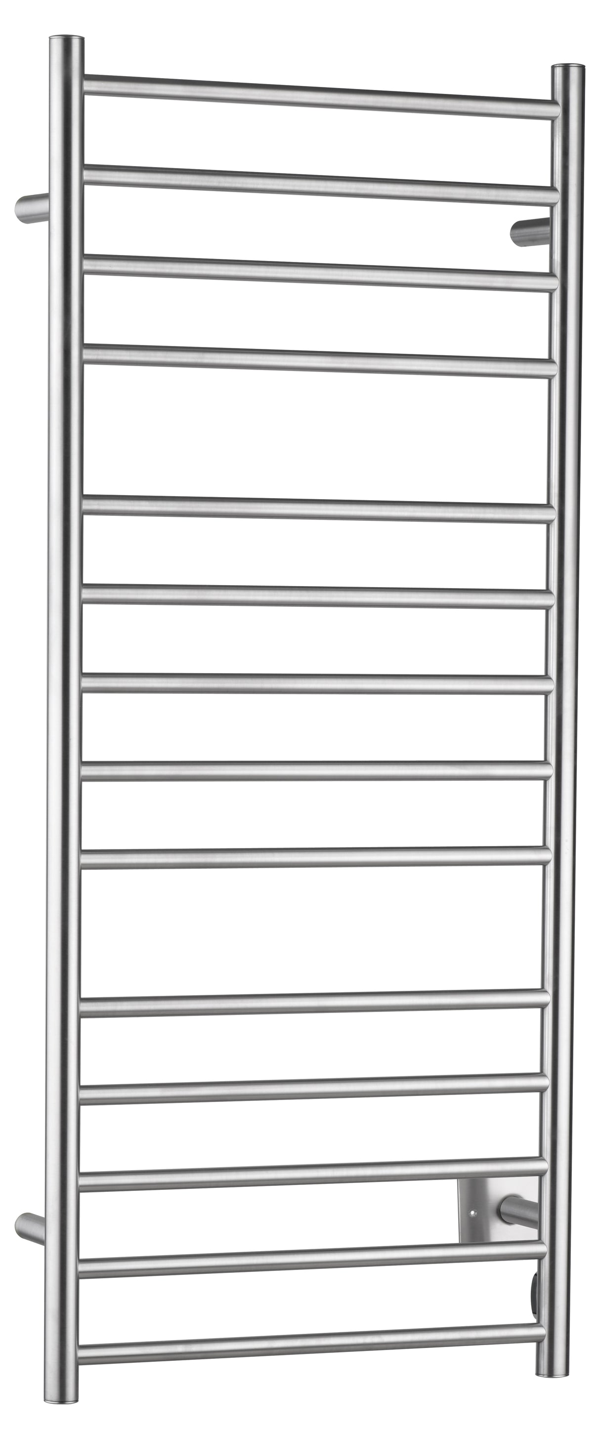 ANZZI TW-WM105BN Elgon 14-Bar Stainless Steel Wall Mounted Towel Warmer Rack with Brushed Nickel Finish