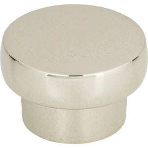 Atlas Homewares Chunky Round Knob Large 1 13/16 Inch Polished Nickel