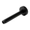 Black Matte 6" Round Ceiling Shower Arm