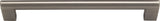 Atlas Homewares Round Rail Pull 7 9/16 Inch (c-c) Slate