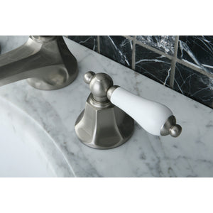 Kingston Brass KS4468PL 8 in. Widespread Bathroom Faucet, Brushed Nickel