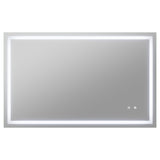 ANZZI BA-LMDFX022AL 30-in. x 48-in. Frameless LED Front/Back Light Bathroom Mirror w/Defogger