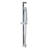 ALFI brand AB7606-PC Polished Chrome Sliding Rail Hand Held Shower Head Set with Hose