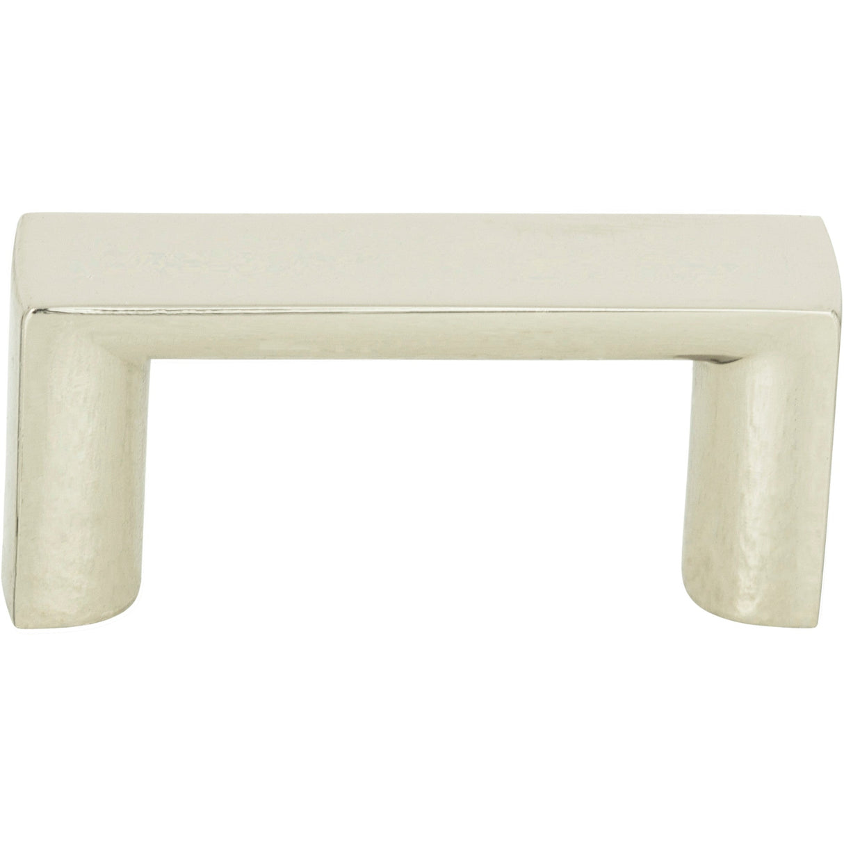 Atlas Homewares Tableau Squared Pull 1 7/16 Inch (c-c) Polished Nickel